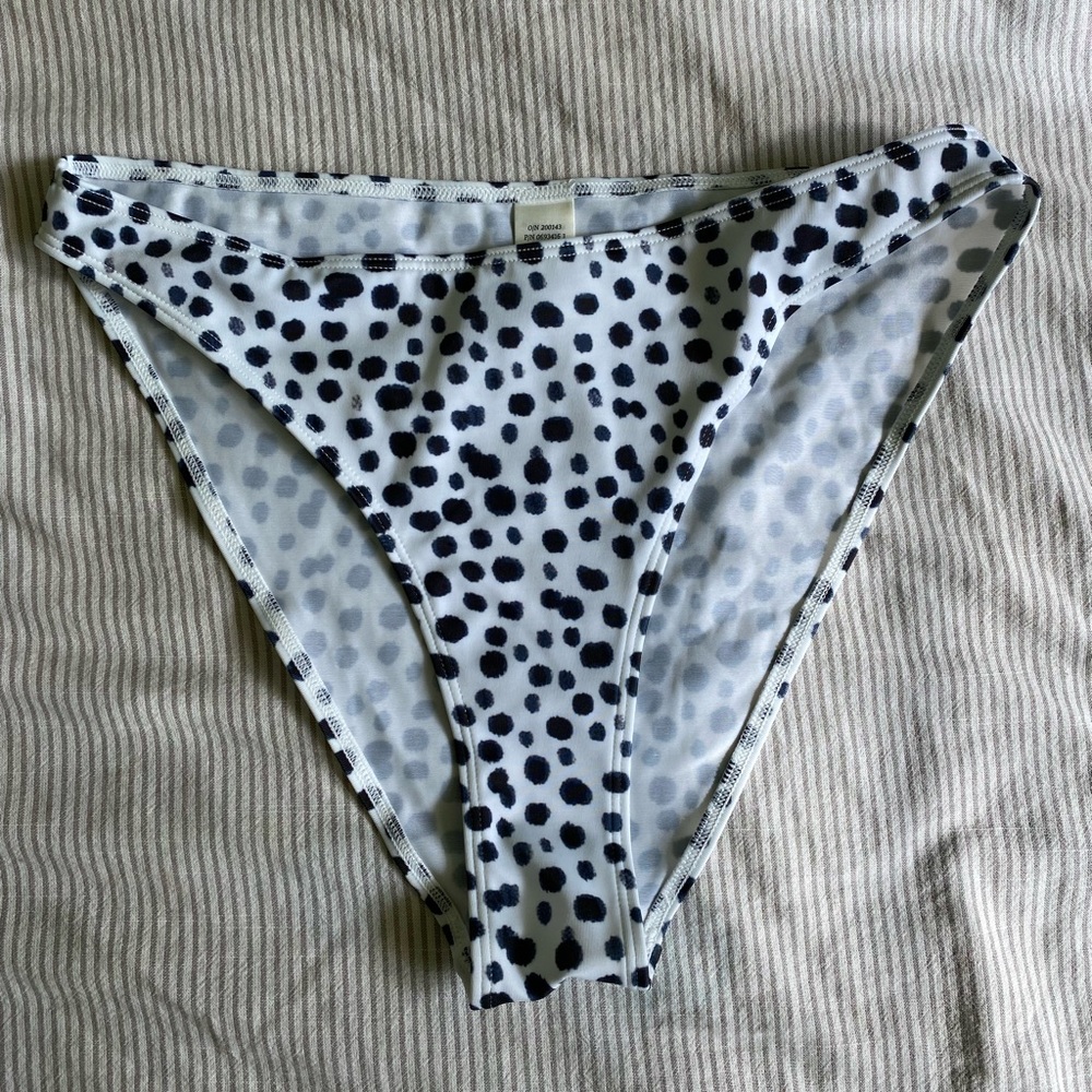 NWOT ASOS polka dot bikini bottoms